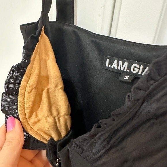 I.AM.GIA. Black Top  Size S - Picture 5 of 6